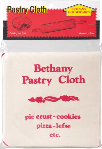 Bethany Pastry Cloth 19-inch, tan, for smooth rolling and easy cleanup