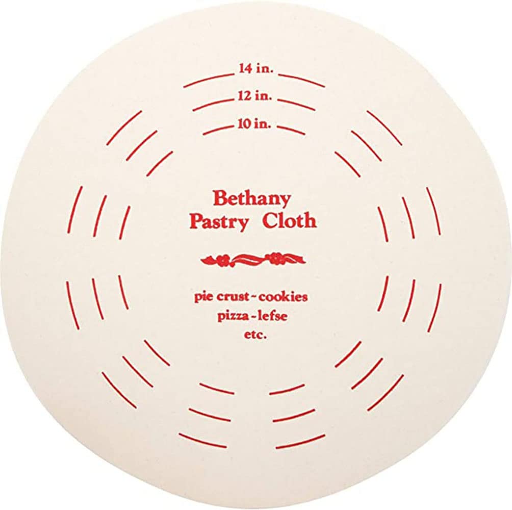 Bethany Housewares pastry board 19-inch circle ideal for rolling dough evenly