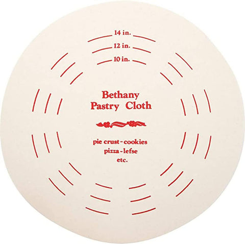 Bethany Housewares pastry board 19-inch circle ideal for rolling dough evenly