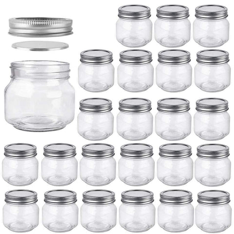 Betrome 8oz mason jar with regular mouth for versatile storage