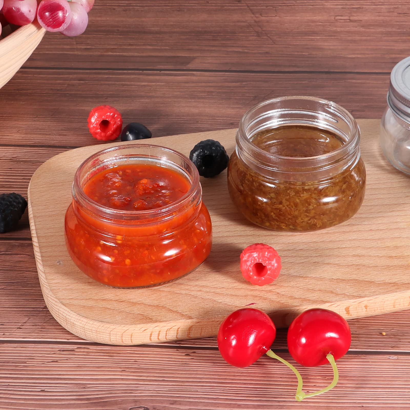 Betrome glass jars help organize pantry items neatly and visibly.