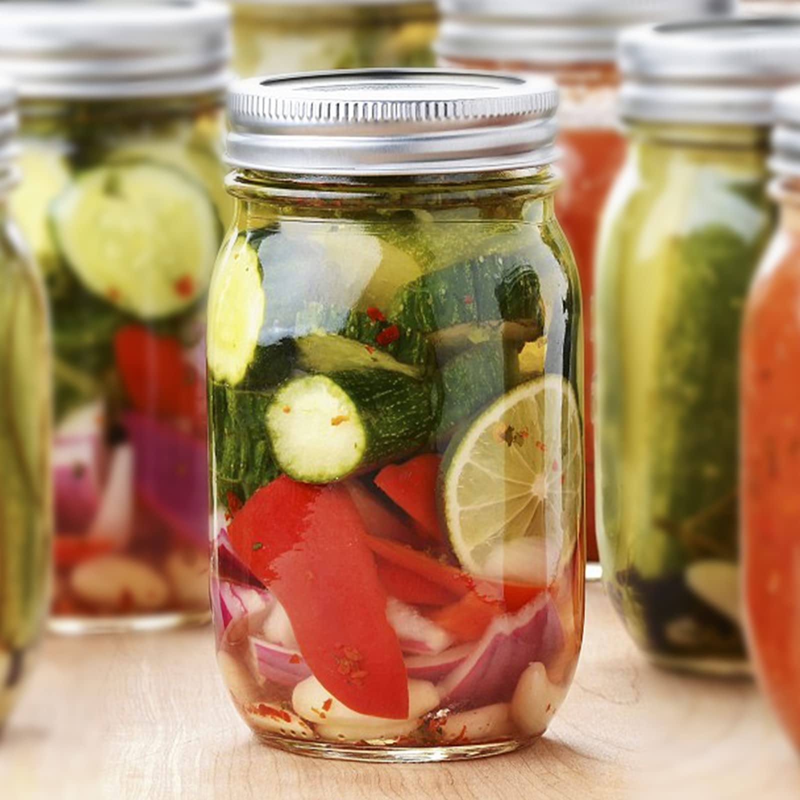 Betrome honey and spice storage jar, durable glass for flavor preservation.