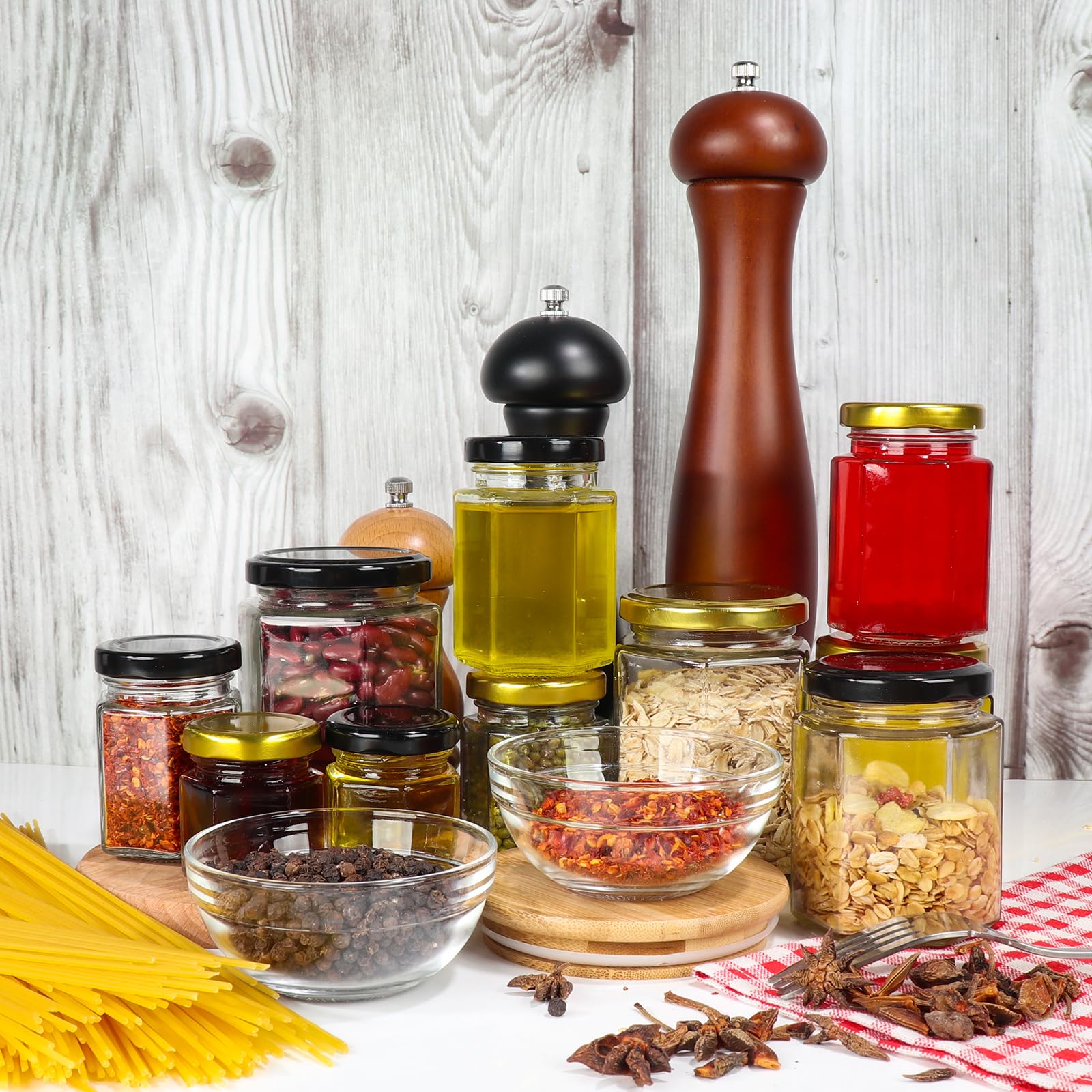 Betrome durable glass jar for daily kitchen use
