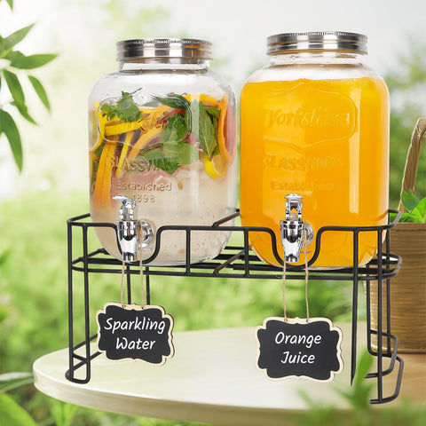Versatile Betrome 1-gallon dispenser suitable for milk, juice, coffee, and more.