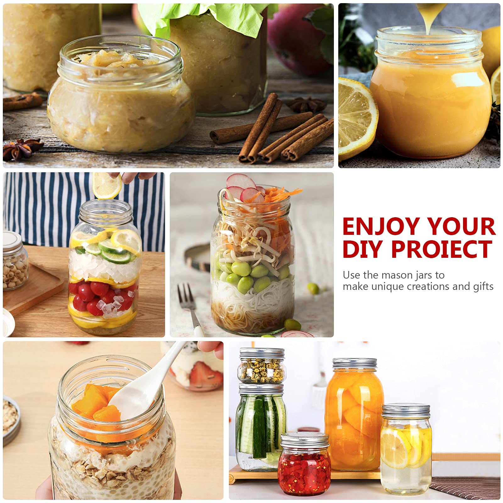 Betrome wedding favors mason jar pack, elegant reusable containers for celebrations.