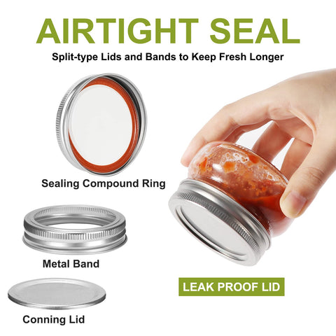 Betrome jars suitable for wedding favors and party gifts.