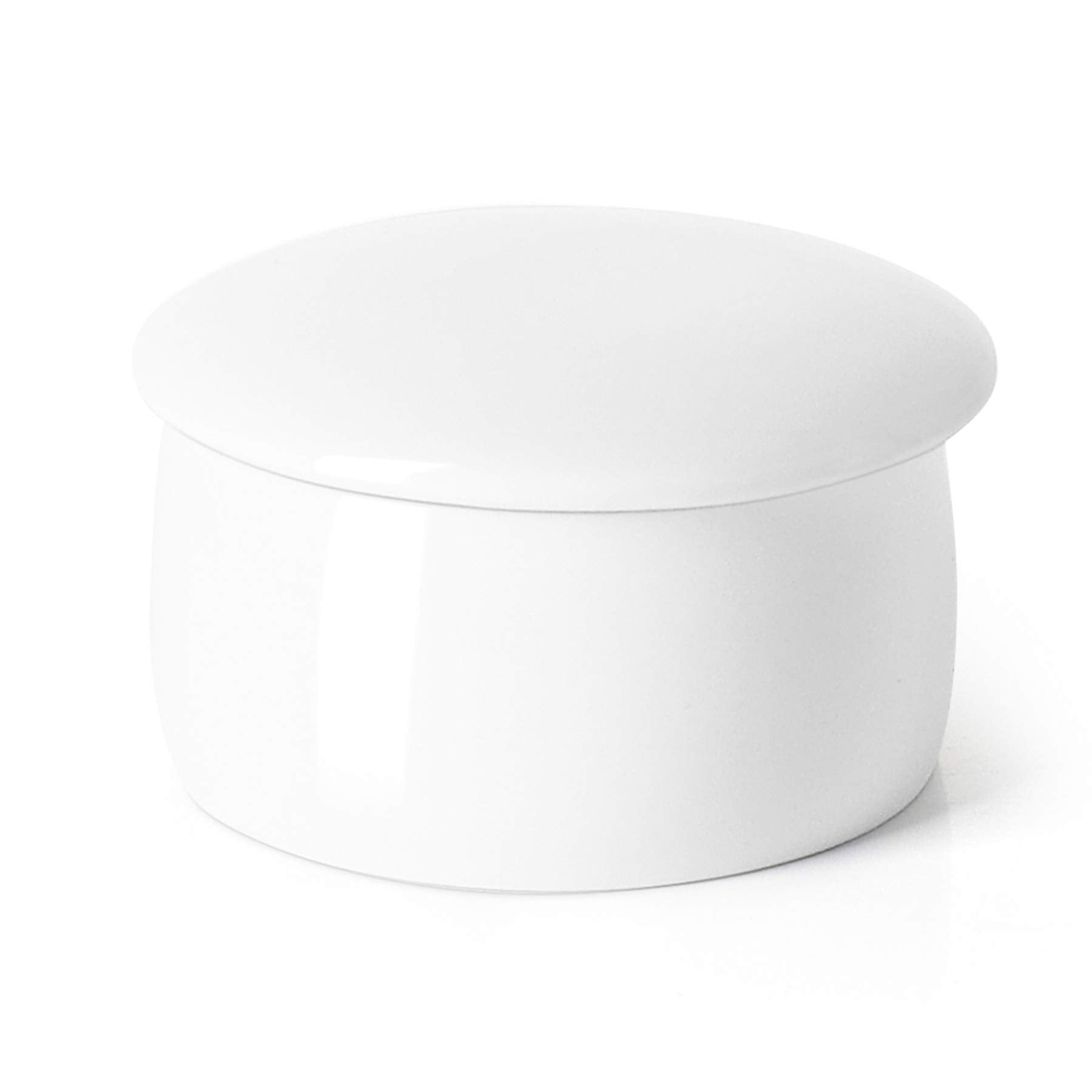 Better Butter French Butter Crock on countertop showcases a clean, modern kitchen display.