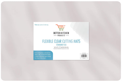 Better Kitchen Products retail packaging cutting mats set ships complete with six mats