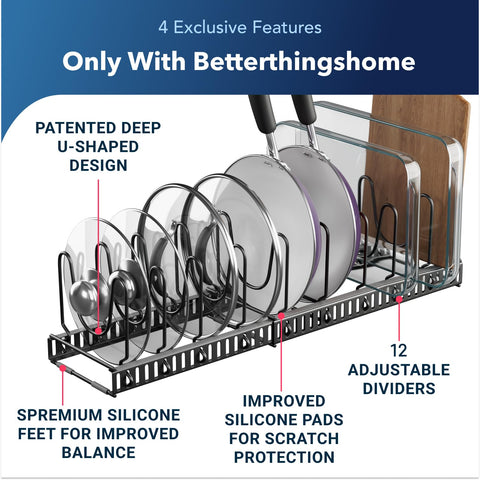 Better Things Home silicone strips protect lids from scratches