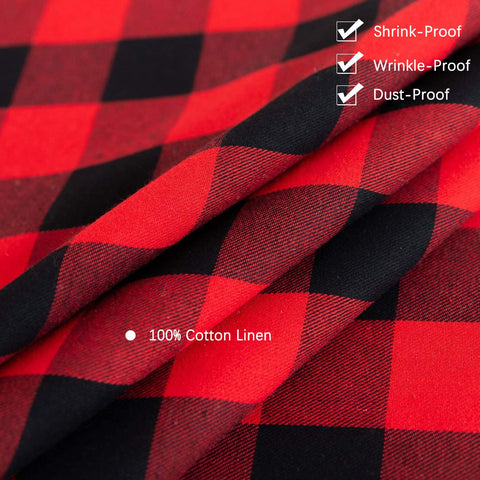 Bettery Home cotton-linen fabric texture highlighting soft, durable surface for daily dining.