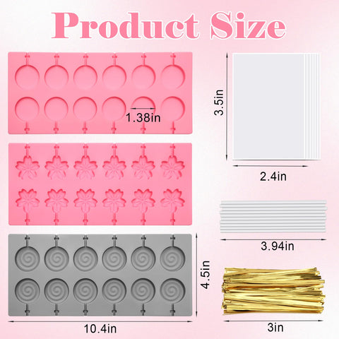 Bettoor sakura shape lollipop mold ideal for spring-themed treats