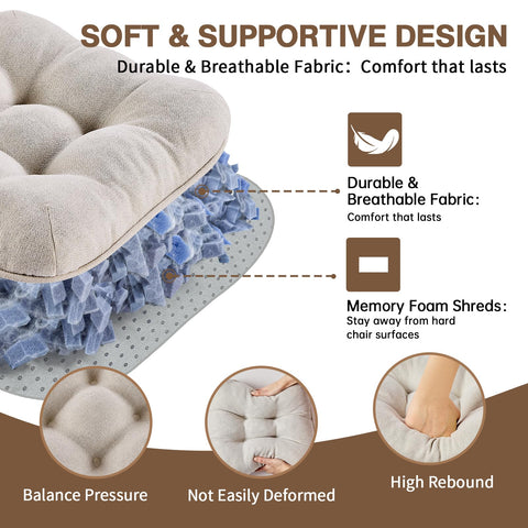 BETU cushion suited for work or meals, offering all-day comfort