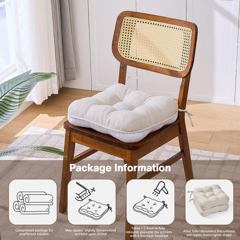 BETU cushions ideal for patio and kitchen dining areas