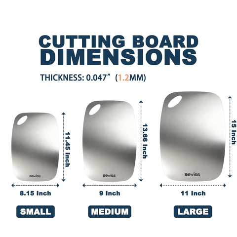 BEVISS cutting board fruits and vegetables side keeps produce clean.