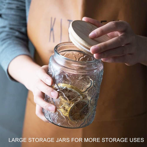 Bewave 24oz jar for coffee, tea, or sugar storage.