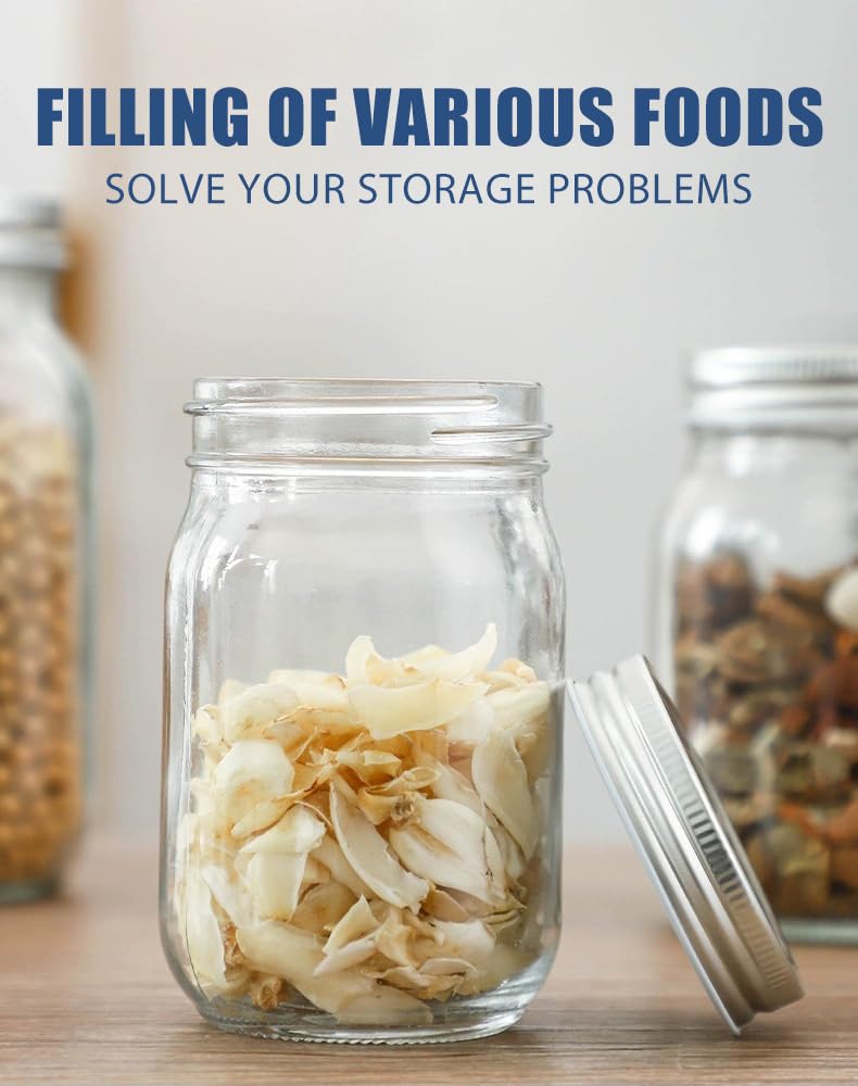 BEWAVE jars keep flavors in fridge or pantry.