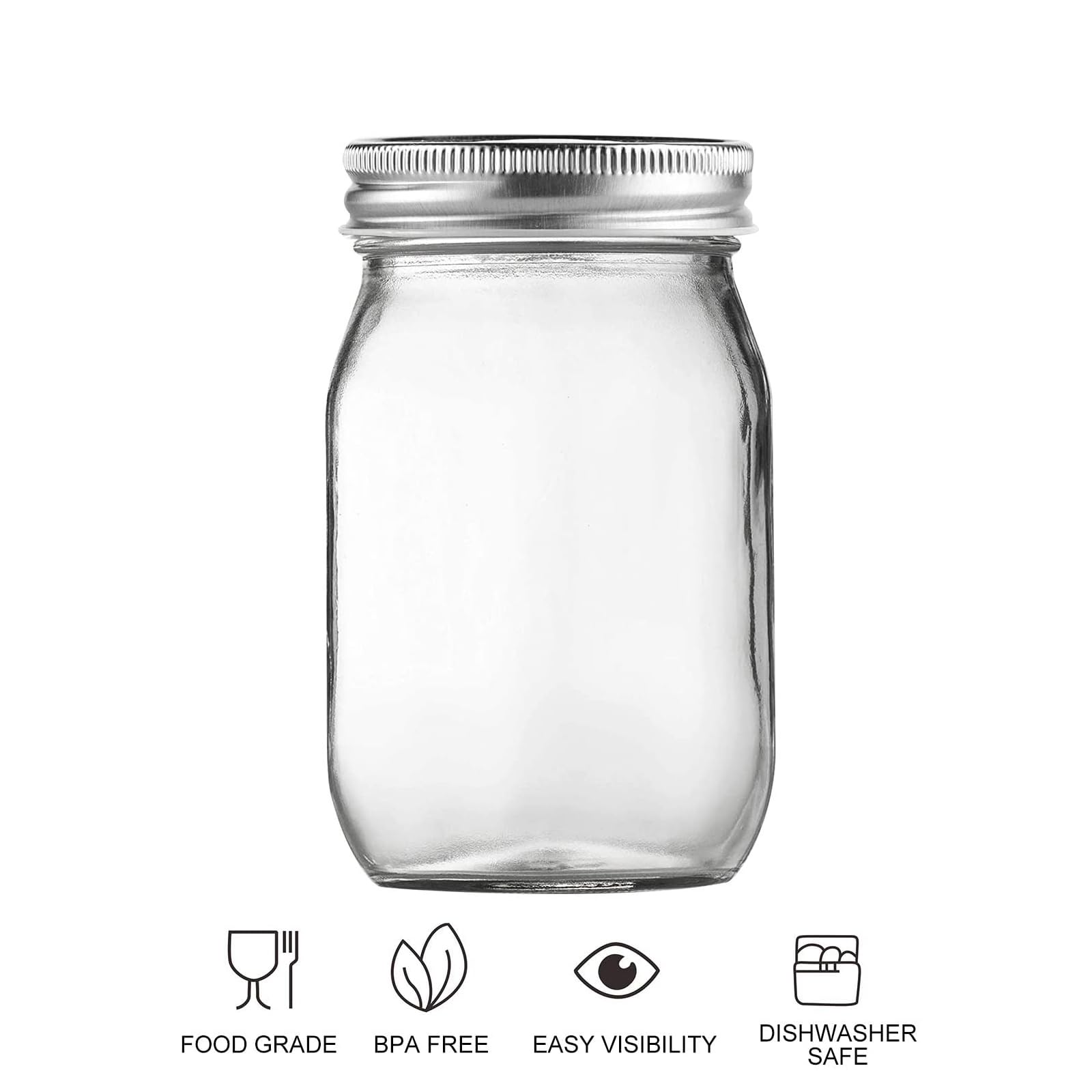 BEWAVE jars ideal for herbs, honey, jam, and dry ingredients.