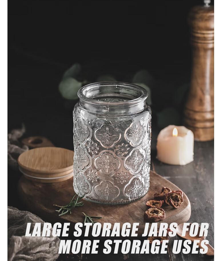 Bewave snack jar for biscuits, nuts, and candies at home.