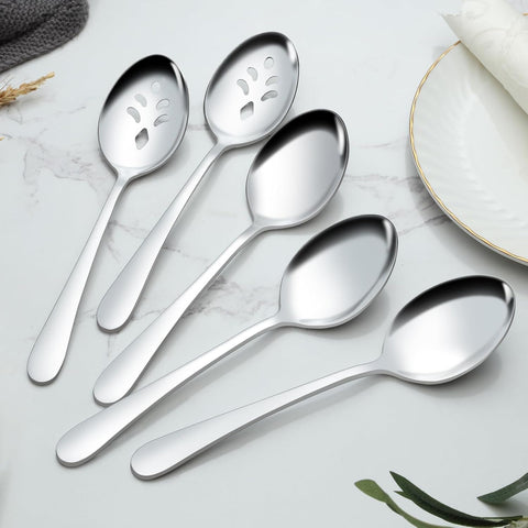 BEWOS buffet-ready spoons set ideal for parties and catering