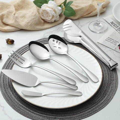 BEWOS butter knife with ergonomic handle for spreading