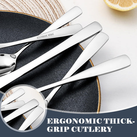 BEWOS dishwasher-safe flatware, simplifying cleanup after meals and entertaining.