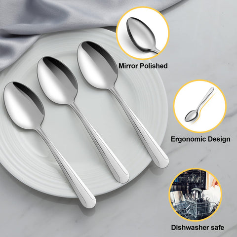 BEWOS dishwasher-safe spoons simplify cleanup after meals and gatherings