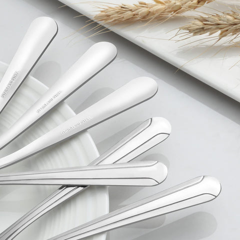 BEWOS mirror-polished spoons add timeless elegance to every table setting