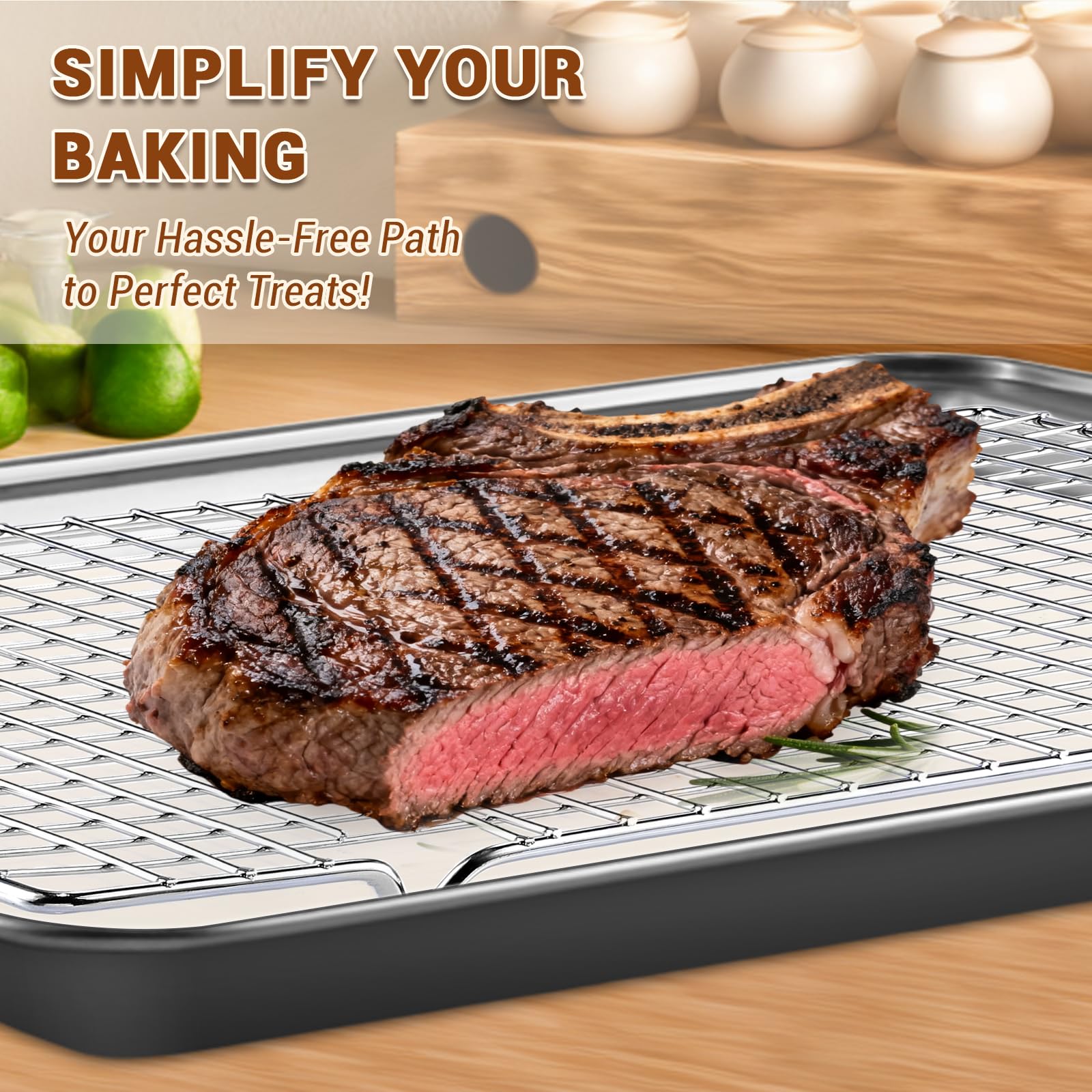 BEWOS multi-purpose bakeware set ideal for baking, roasting, and gatherings.