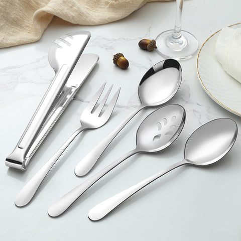 BEWOS serving forks for portioning and plating