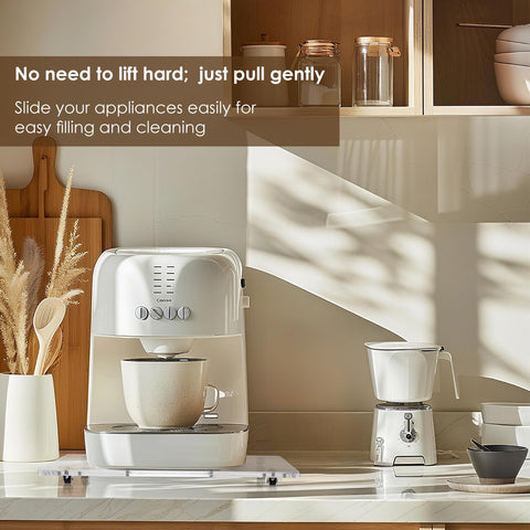 BEZONO stand mixer slider with ergonomic handle for effortless movement