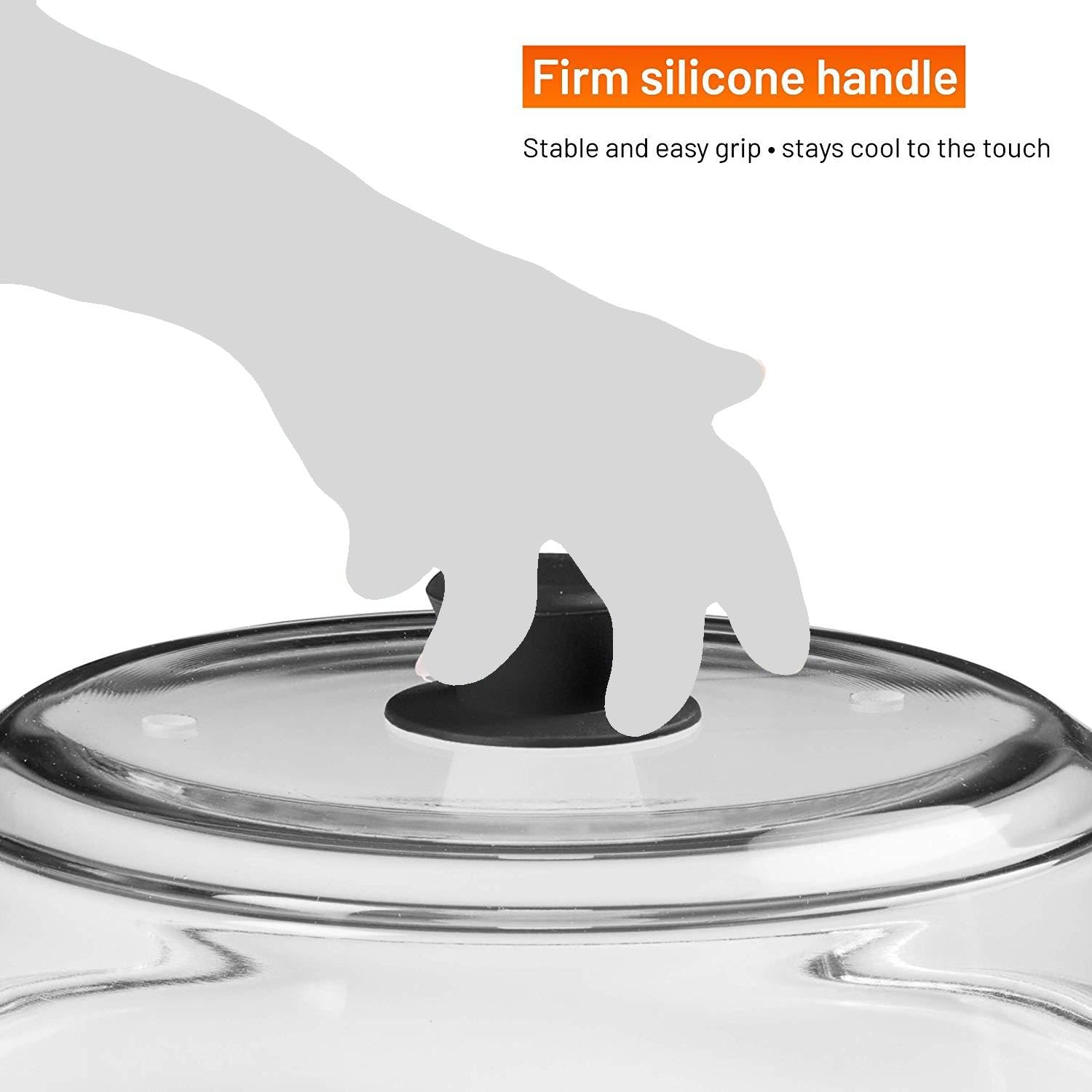 Bezrat glass lid is suitable for dishwasher cleaning after use.