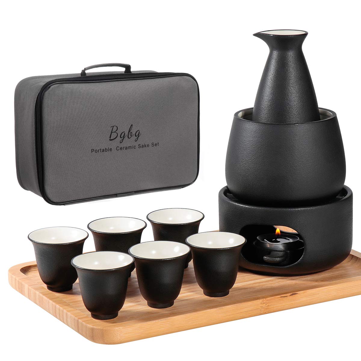 Bgbg ceramic sake bottle ideal for elegant table service
