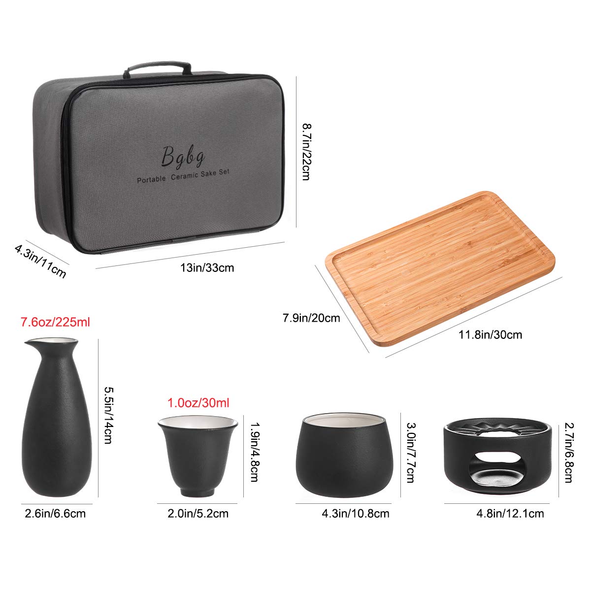 Bgbg protective gift box keeps the set secure during transport