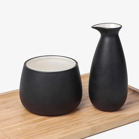 Bgbg sake serving collection displays traditional Japanese craftsmanship