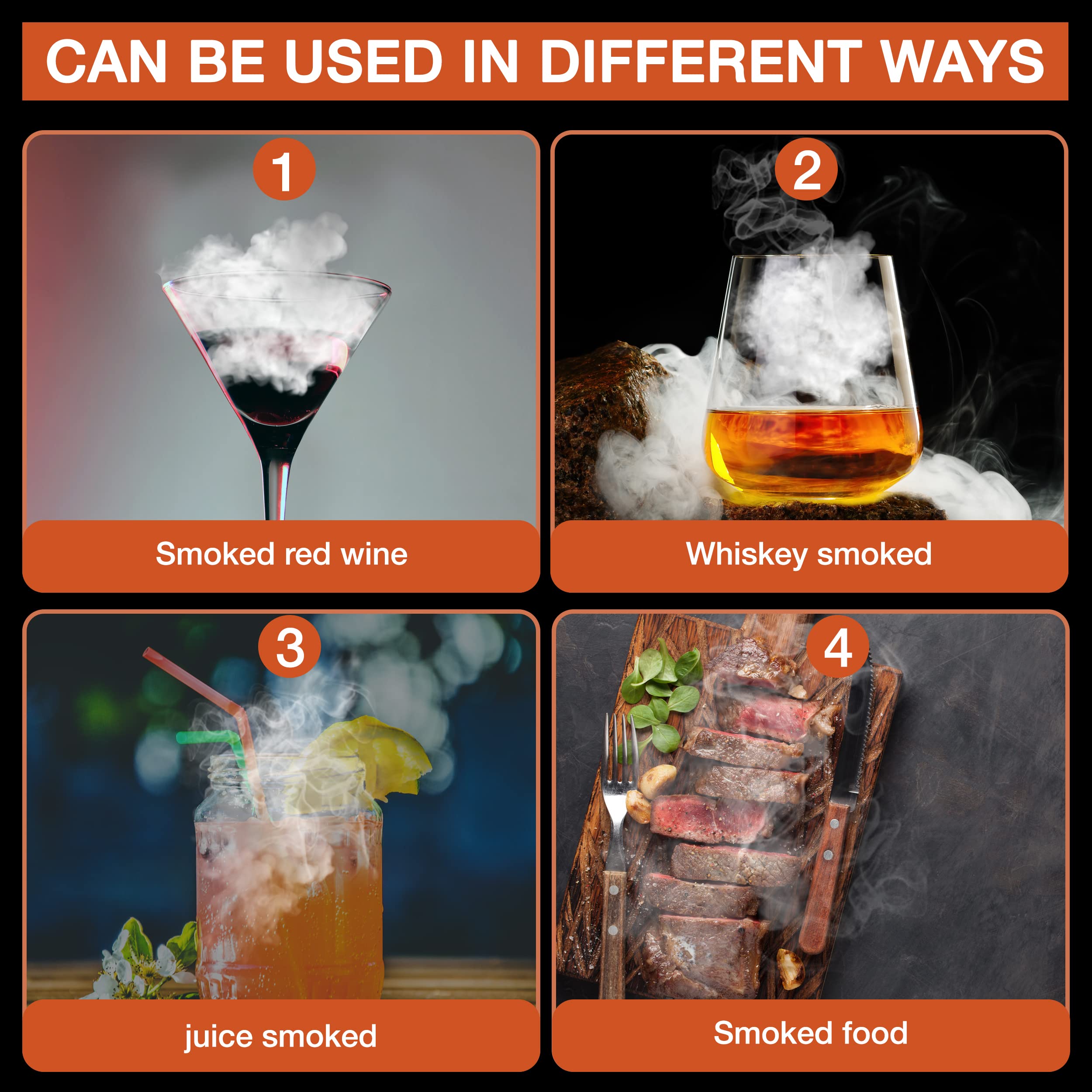 Bhetha oak wood chips creating bold classic smoky depth