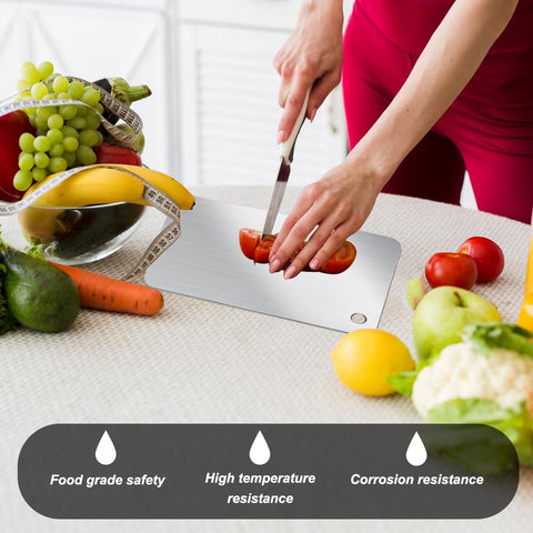 BHLPOOGY titanium cutting board large size for meat prep