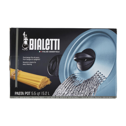 Bialetti Taste of Italy teal pot adds Italian flair to weeknight meals.
