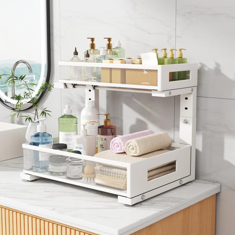 Biboraya durable steel frame supports heavy items without wobble.