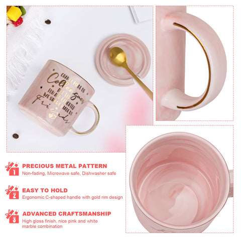 Biching golden spoon detail adds luxe look and practicality