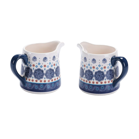 Bico Blue Talavera coffee-bar decor brightens any kitchen or counter