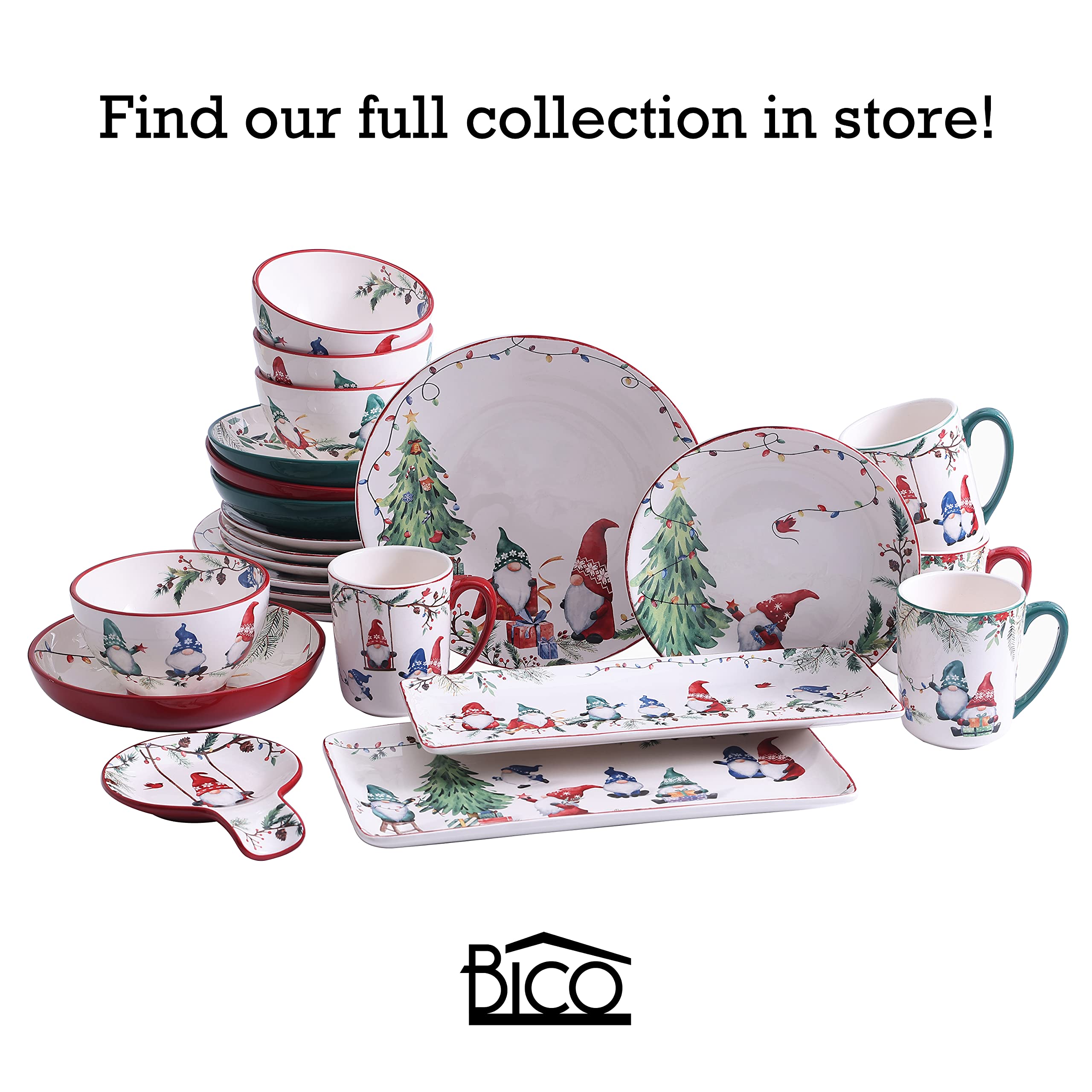 Bico salad plates multi-use design suitable for salads or desserts.