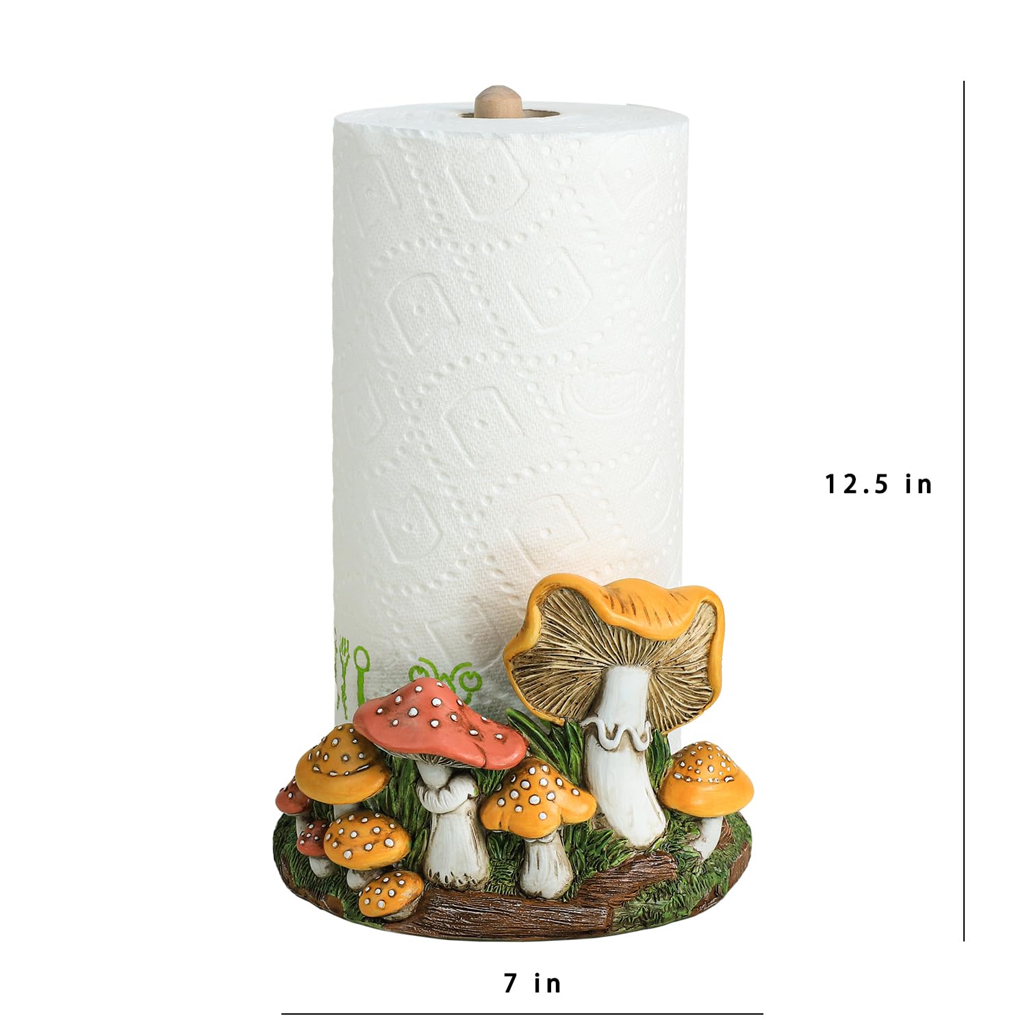 Bicuzat resin base display with wooden sticks adds durable charm to any counter