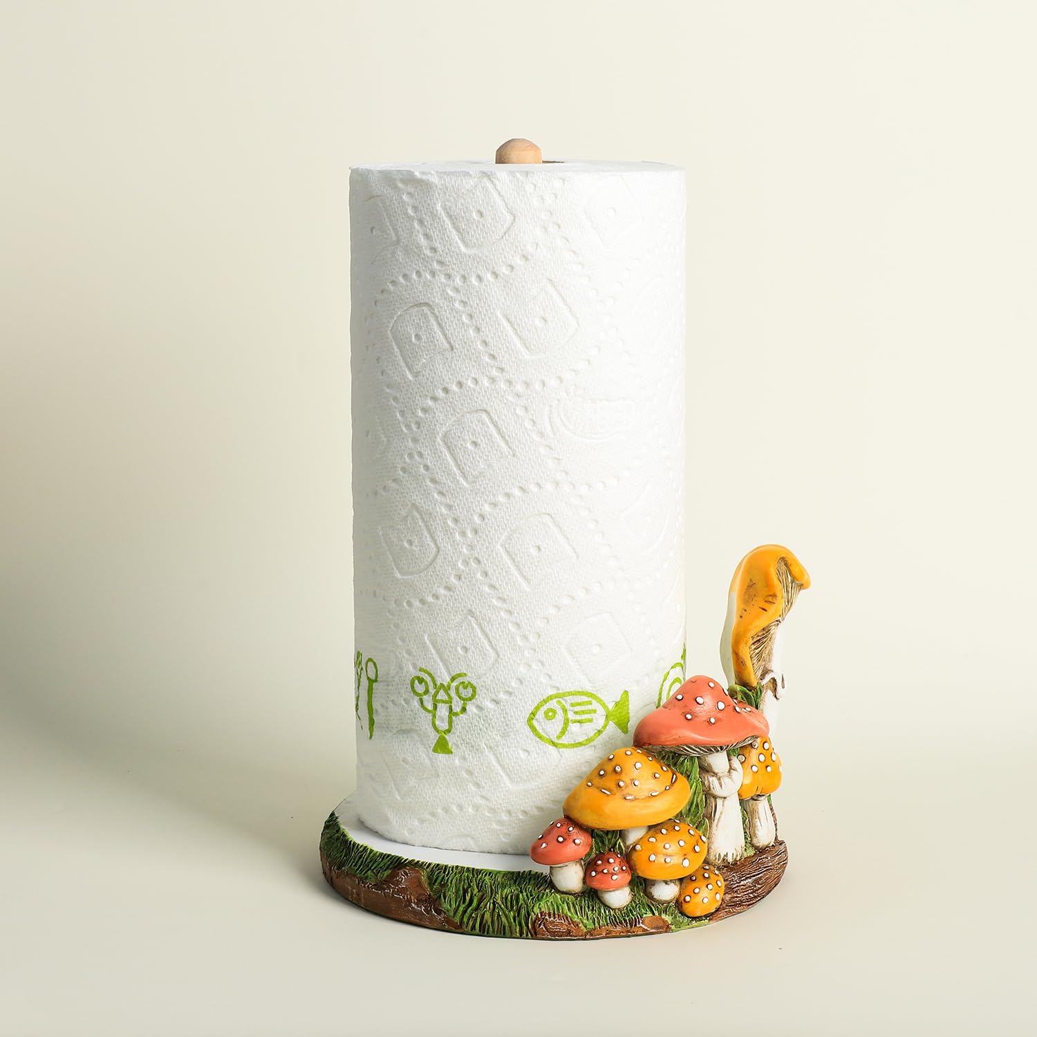 Bicuzat retro mushroom pattern display stand for hotel breakfast or home kitchen shelf