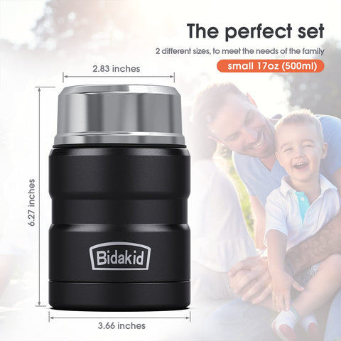 Bidakid carrying bag enhances portable meals on busy days.
