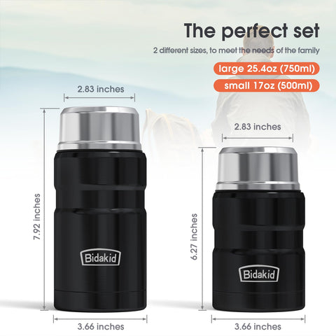 Bidakid jar folding-spoon for on-the-go meals and mess-free prep.
