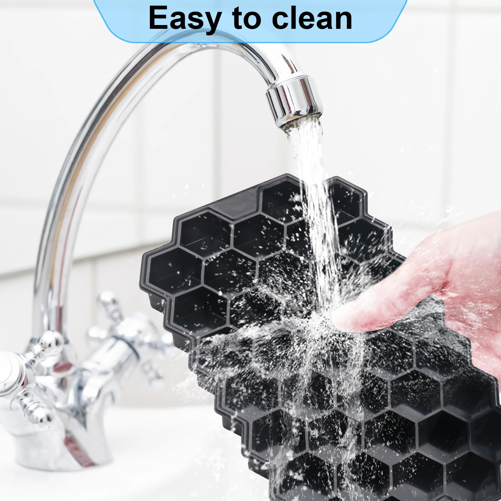 Bidful small ice cube tray supports crushed ice for party prep.