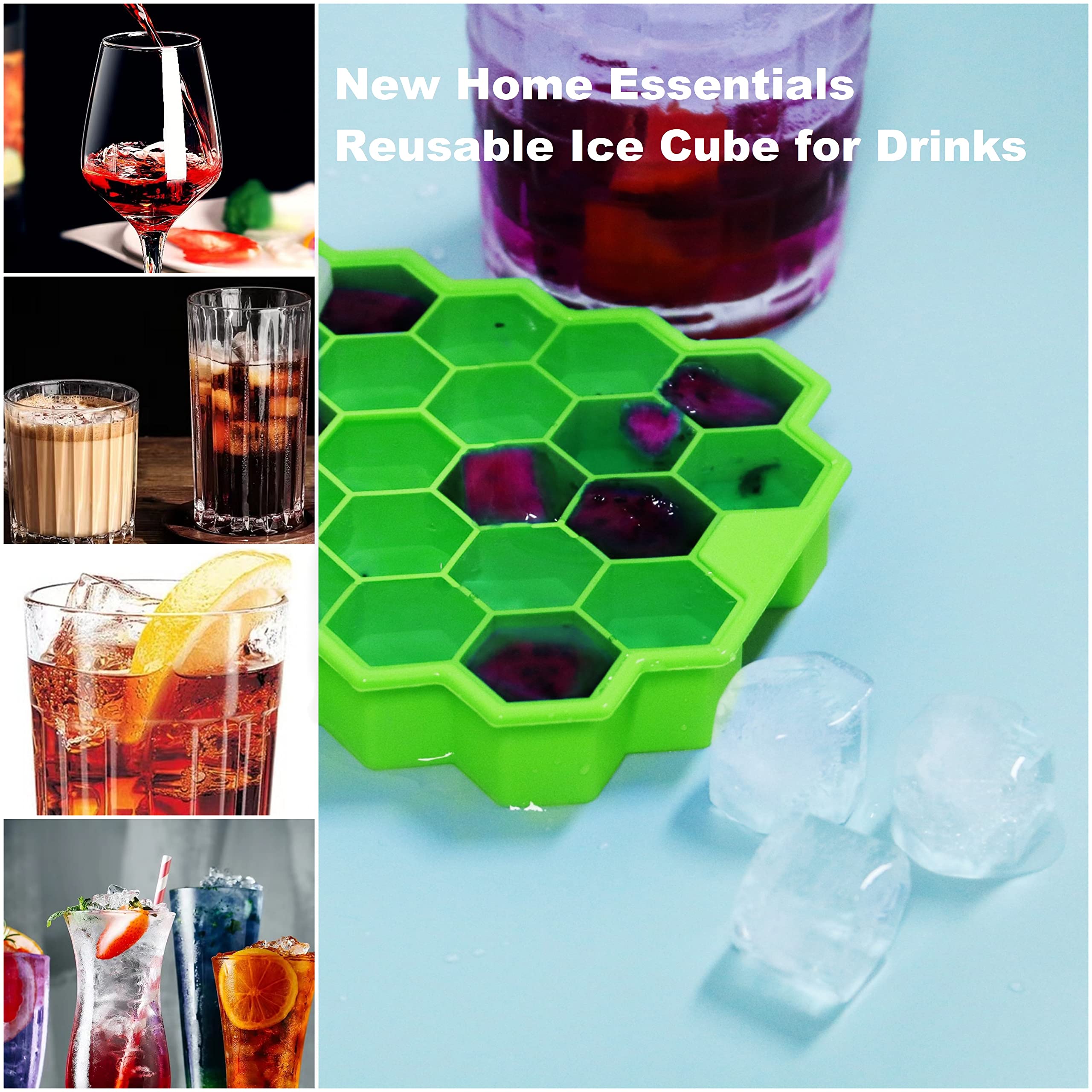 BIDFUL travel-friendly ice tray compact for RV trips