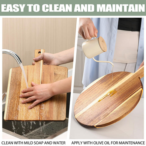 BIEOFFEI hanging-hole handles enable easy storage and transport