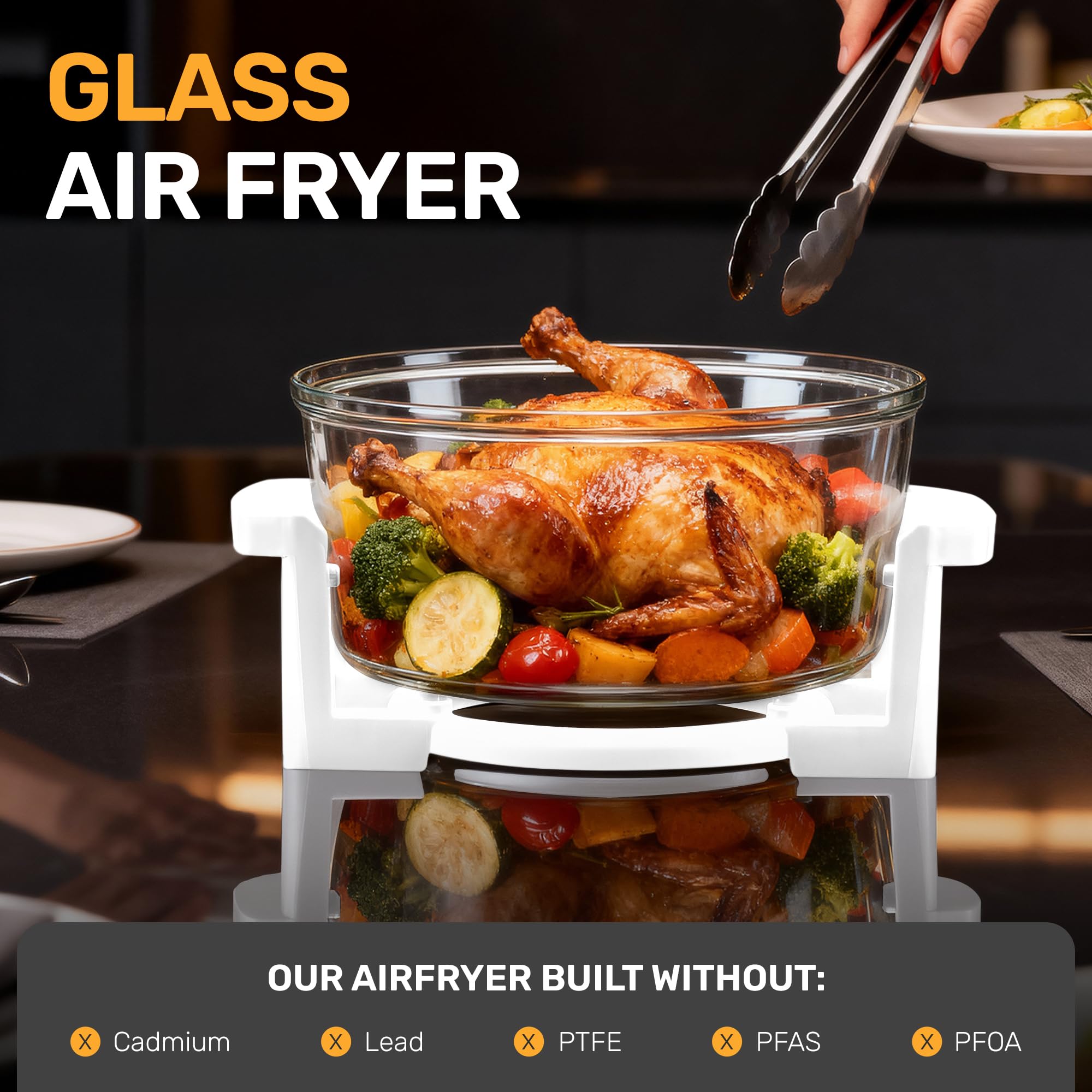 Big Boss halogen-convection-infrared triple power for versatile cooking