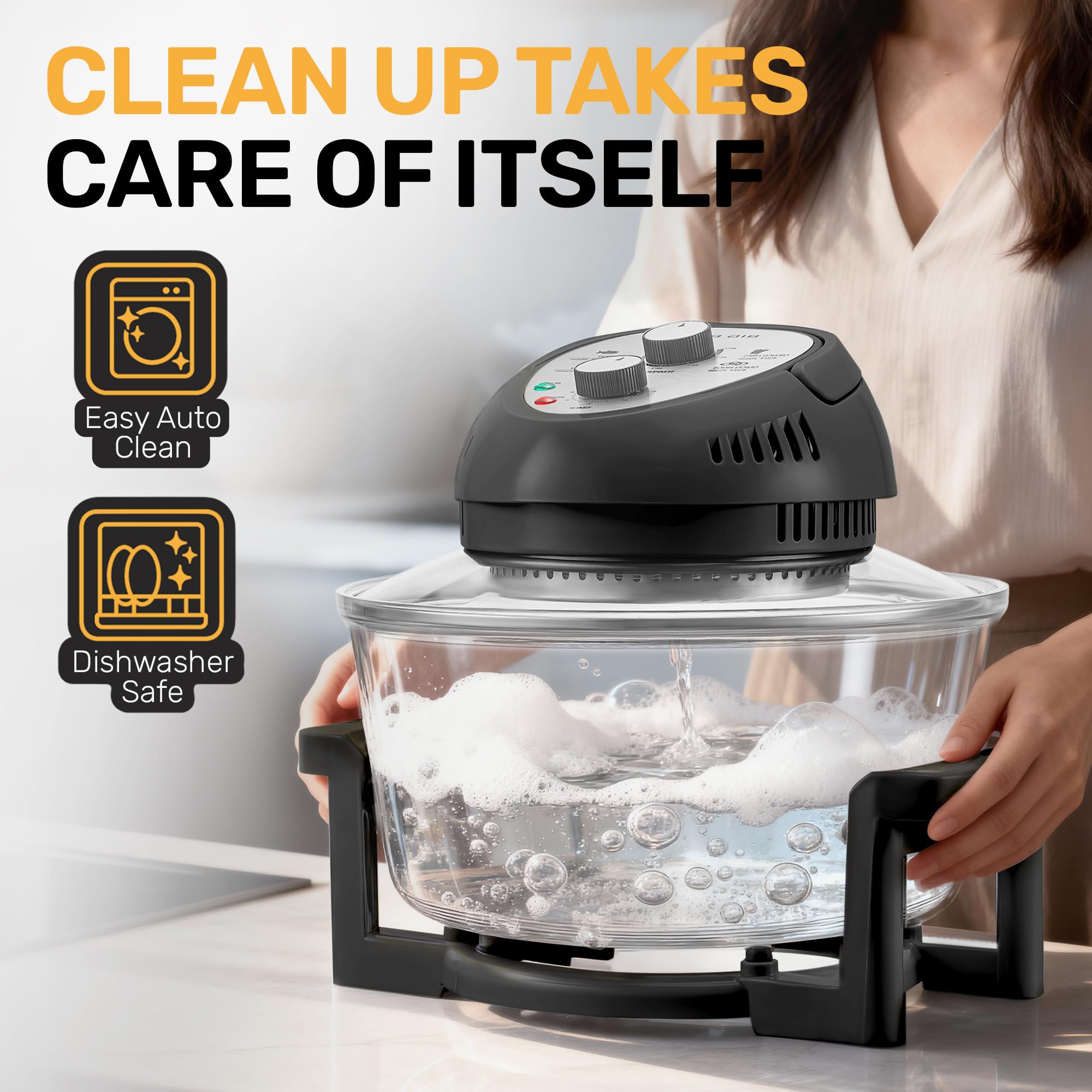 Big Boss auto-clean feature reduces post-cook cleanup.